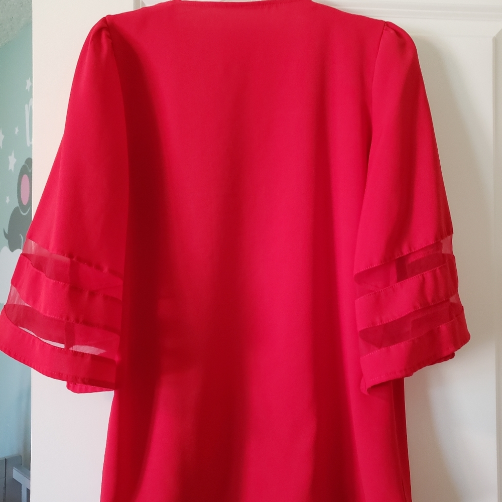 3/4 length blouse